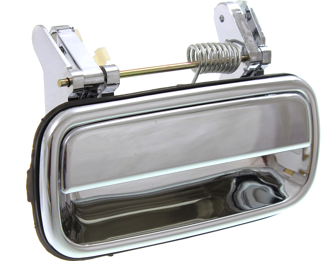 Replacement REPT491369 Exterior Door Handle Compatible with 1998-2002 Toyota 4Runner Rear, Right Passenger Chrome