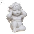 thumbnail image 1 of Angel Statue Active Poses Angel Statue Freestanding Resin Three-dimensional Angel Sculpture for Home, 1 of 6