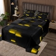 thumbnail image 2 of Erosebridal Geometry Square Coverlet Set King,Gradient Plaid Bedding Set,Checkered Bedroom Decor,Ultra Soft,3 Pieces, 2 of 5