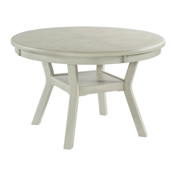 Picket House Furnishings Taylor Standard Height Dining Table in Bisque