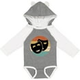 thumbnail image 3 of Inktastic Theater Masks Acting Retro Sunset Boys or Girls Long Sleeve Baby Bodysuit, 3 of 5