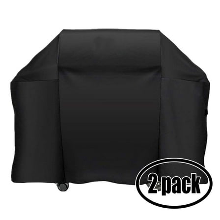 2-Pack Grill Cover Heavy Duty Waterproof Replacement for Weber 2281398 - 58 inch L x 25 inch W x 44.5 inch H