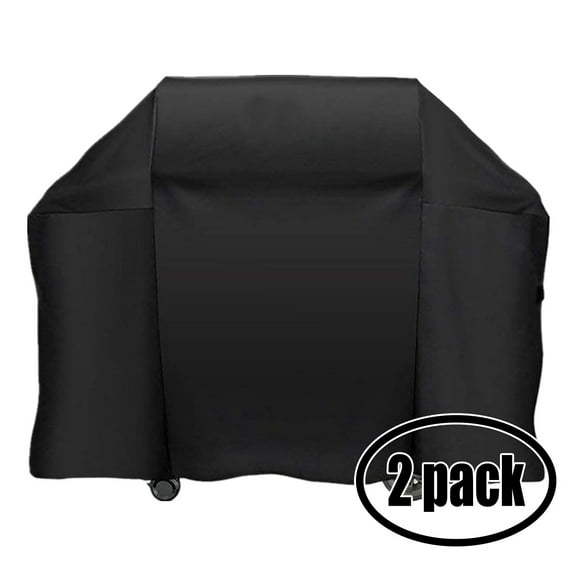 2-Pack Grill Cover Heavy Duty Waterproof Replacement for Weber 4411411 - 58 inch L x 25 inch W x 44.5 inch H