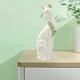 thumbnail image 4 of de resina en miniatura de gato egipcio de estilo Vintage, estatua, cafeterías, restaurantes, decoración Sentado blanco Baoblaze Estatua de figurilla de gato, 4 of 8