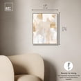 thumbnail image 5 of Beige and Cream I Canvas Muted Elegant Art by Art Remedy, Silver Frame, 16 x 20, 5 of 7
