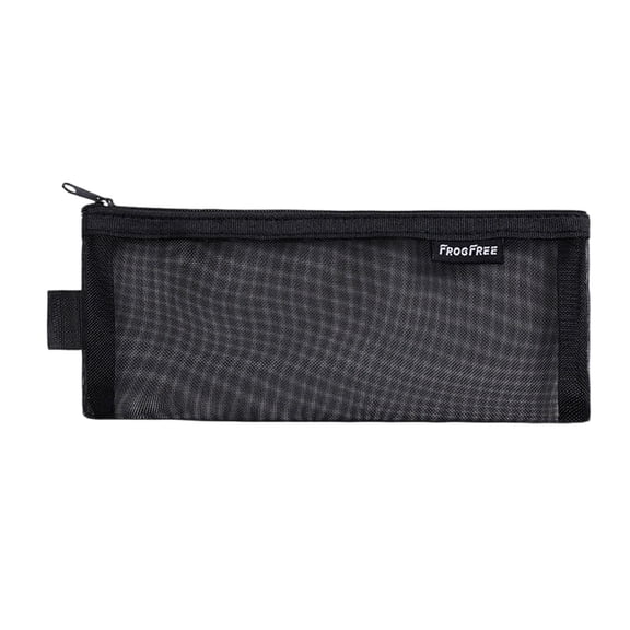 Pencil Pouches Case,Clear Exam Pencil Pouch,Mesh Zipper Pen Pouch,Multi-Color Clear Pencil Case,Cosmetic Bag Cute Pencil Case,Portable Office Stationery Pouch for Students Adults Office Classroom