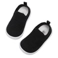 thumbnail image 6 of Toddler Shoes Baby Walking Sock Shoes Non-Slip Breathable Boys & Girls Sneakers Infant Tennis Shoes Black Size 8, 6 of 9