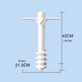 thumbnail image 4 of 1Pc Beach Umbrella Anchor Five-pin Sand Grabber Umbrella Anchor Sand Auger, 4 of 5