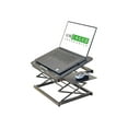 thumbnail image 1 of Convertisseur de Bureau Debout pour Portable et Support de Bureau pour Portable Réglable, Rehausseur de Bureau Assis-Debout, 1 of 11