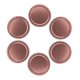 thumbnail image 1 of AURARMLET 6Ud Tapas Prácticas Para Frascos De Conserva Color Oro Rosado Con Interior De, 1 of 8