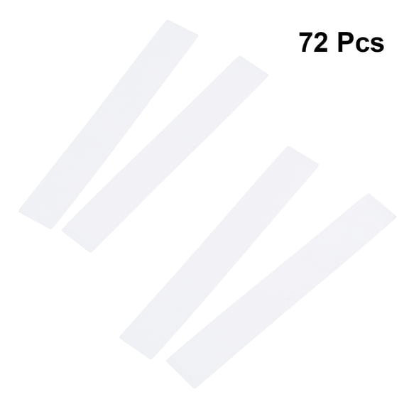 GETAJGHSD 72Pcs Double Sided Adhesive Tape for Clothes White Acrylic Allergenic Secure Bra Straps and Clothes