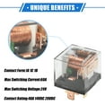 thumbnail image 3 of Unique Bargains 5 Pcs Waterproof Relay DC 24V 60A 5 Pin Relay Car Charge Case Universal Durable Plastic Transparent, 3 of 7