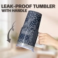 thumbnail image 5 of Bohemian Style 20oz Tumbler with Lids & Straws, Insulated Stainless Steel Travel Coffee Cup, Double Wall Vacuum Mug, Leakproof, 5 of 5
