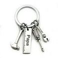 thumbnail image 3 of Fathers Day Gift keychain The Best Commemorative Gift For Fathers Day, 3 of 9