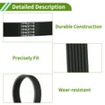thumbnail image 4 of Correa Multi V de 7 Rib para FORD TRANSIT TDCi 2.4D 2000-2014 Número Gates 1129181, 4 of 6
