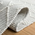 thumbnail image 4 of SAFAVIEH Natura Joshua Geometric Runner Rug, Ivory/Grey, 2'3" x 8', 4 of 7