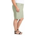 thumbnail image 5 of Hilary Radley Womens Midweight Bermuda Pull-On Short (X-Large, Sage), 5 of 6