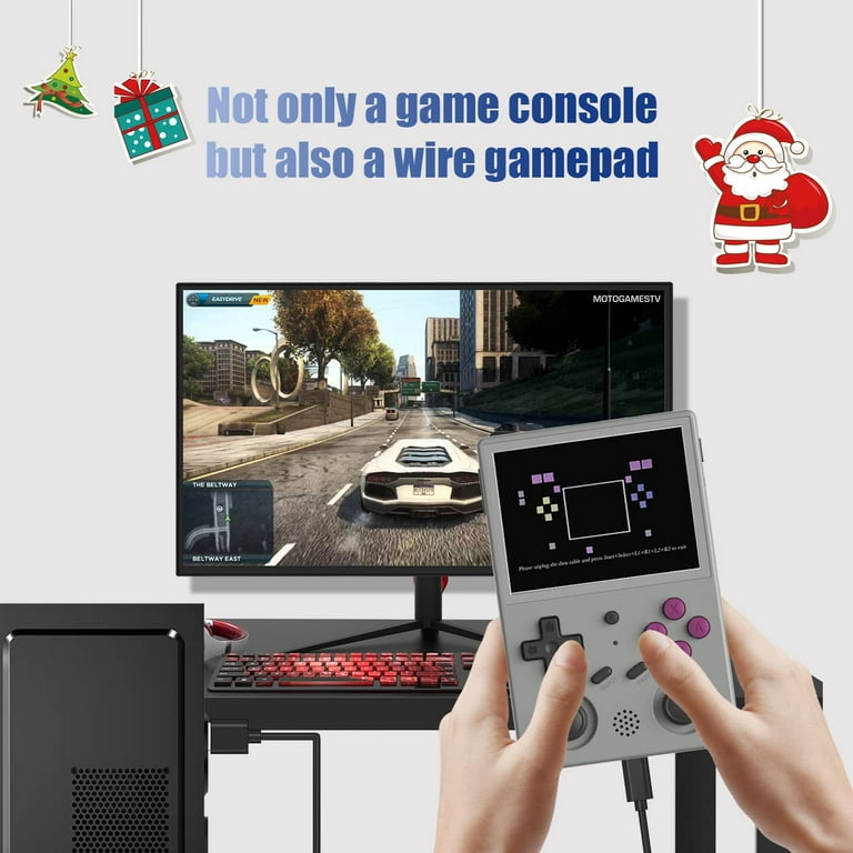 ANBERNIC RG353V/RG353VS Handheld Game Console Dual OS Android 11 Linux HDMI  Gift