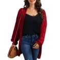 thumbnail image 2 of Yokua Women's Oversized Chunky Knit Cardigan Sweater Chunky Knit Long Sleeve Cardigan Jacket, 2 of 8