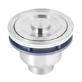 thumbnail image 2 of Sink Stopper,Stainless Steel Silver Sink Kitchen Sink Stopper Drain Stopper Extended Durability, 2 of 13