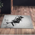 thumbnail image 5 of Banksy Girl On Swing Rugs, Swing Girl Rug, Banksy Rug, Painting Rug, Dining Room Rug, Thin Rug, Wall Hanging Rug, Non Slip Rug, Outdoor Rug, 5.2'x7.5' - 160x230 cm, 5 of 8