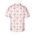thumbnail image 3 of Haiem Rabbit Is And Carrots Printed Hawaiian Shirt for Men - Men’s Casual Beach Summer Shirts - Stretch Fabric with Modern Fit-XX-Large, 3 of 9