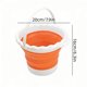 thumbnail image 3 of Silicone Foldable Art Water Bucket Multifunctional Brush Washer Portable Collapsibles Washing Cup for Acrylic Watercolor Oil Painting Artists Studios, 3 of 6