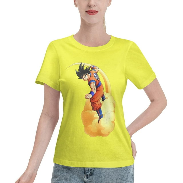 Women's Basic Short Sleeve T-Shirt Dragon Ball Wukong