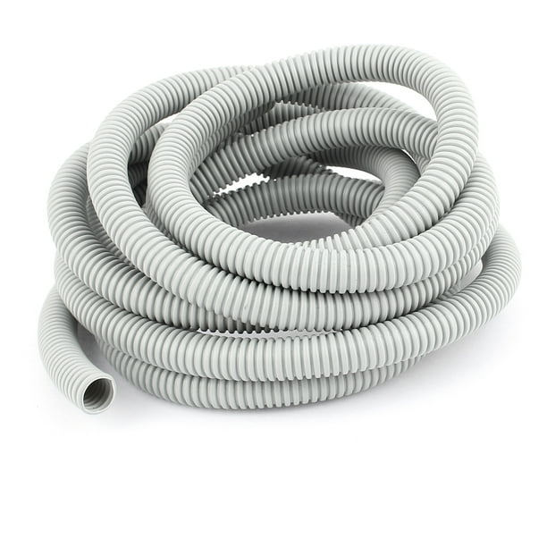 Plastic 16mmx12mm Flexible Corrugated Conduit Pipe Hose Tubing 3.6M