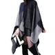 thumbnail image 1 of Minnieouse Ponchos de moda, capas ligeras, suaves, de gran tamaño, chales, silenciador lavable, bufanda acolchada de Cachemira de simulación Accesorios de disfraces Negro, 1 of 5