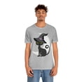 thumbnail image 4 of Bella Canvas 3001 Halloween Cat Shirt, Witchy Cat Bella Luna T-Shirt, 4 of 10