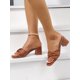 thumbnail image 1 of Women's Summer New Style Thick Heel Slip-proof Trendy Versatile Fairy Style Soft French High Heels, 1 of 4