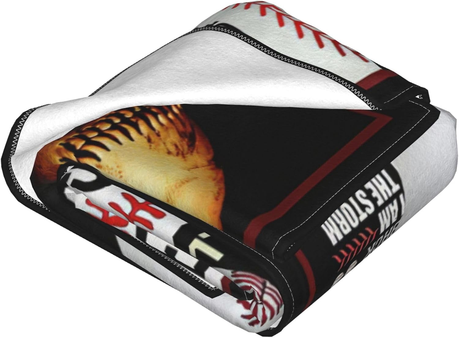 Baseball Blanket Baseball Decor Inspirational Throw Blanket Gifts for Girls Boys Baseball Lover Winter Super Warm Soft Plush Lightweight Fleece Flannel Blanket for Kids Teens Adults Men Women 80"X60"