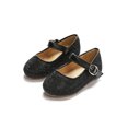 thumbnail image 1 of THEE BRON Girls Kids School Dress Ballet Shoes-Toddler Cute Bow Tie Mary Jane Flats (810-Rose,1M), 1 of 5