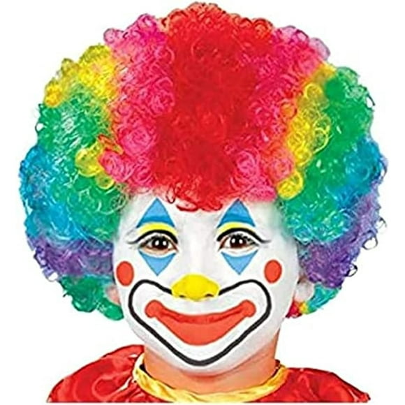 Rainbow Clown Wig - Child