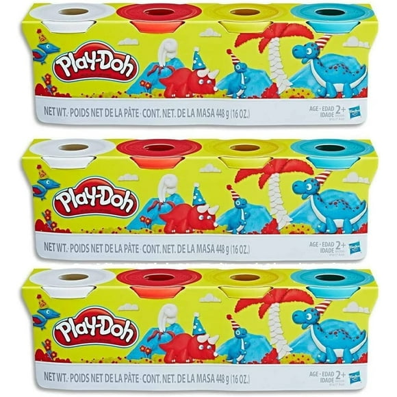 Compuesto para modelar Play-Doh Bulk Classic Colors, paquete de 12