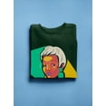 thumbnail image 3 of Girl W Short Hair Portrait Sweatshirt Women -Image by Shutterstock, Female Large, 3 of 4