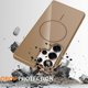 thumbnail image 4 of For Samsung Galaxy S25 Ultra Magnetic Case Compatible with MagSafe TPU Phone Back Cover with Lanyard, 4 of 5