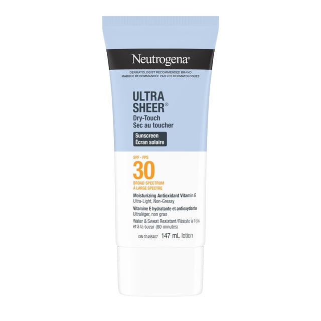 Neutrogena Sunscreen Lotion SPF 30, Ultra Sheer Dry Touch