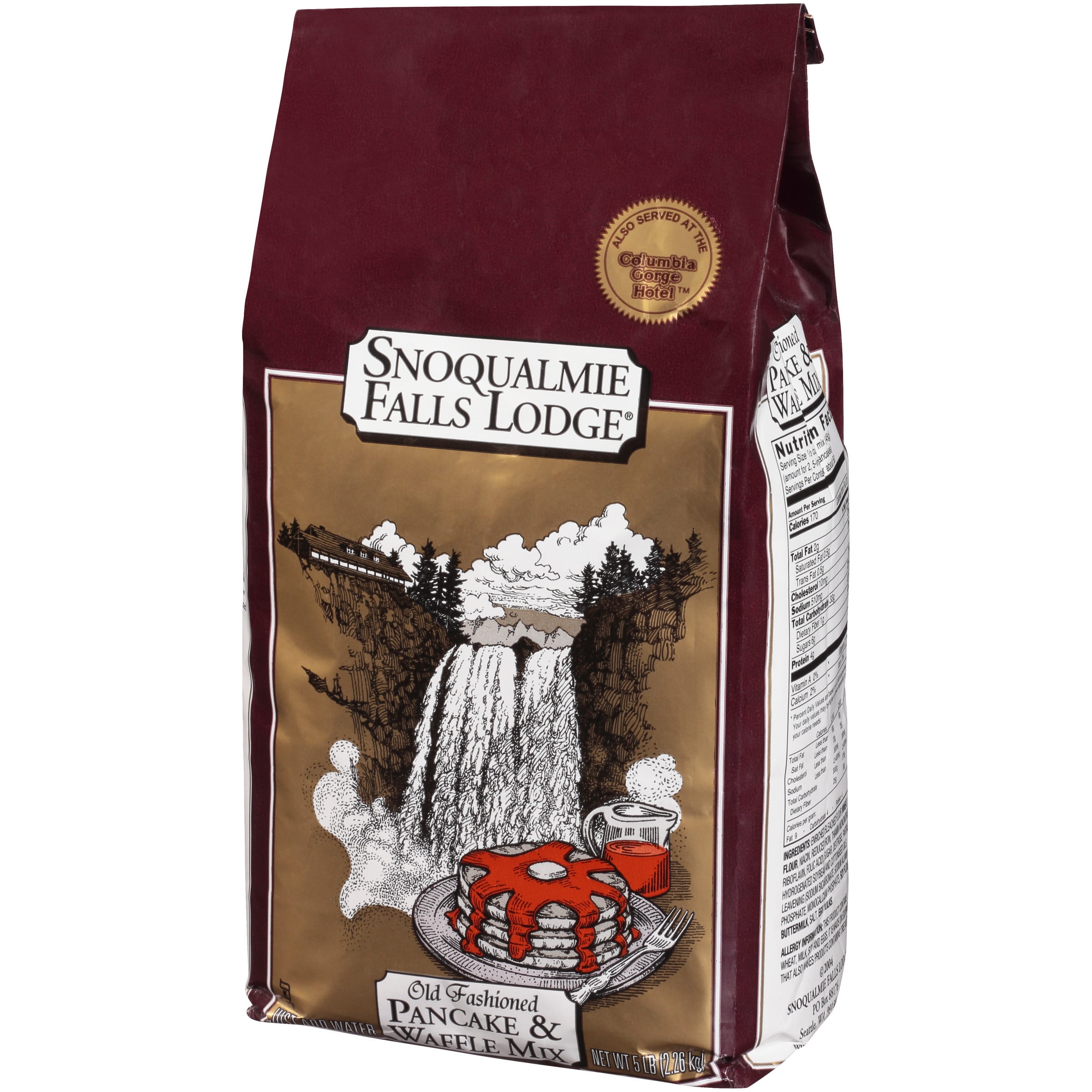 Snoqualmie Falls Lodge® Old Fashioned Pancake & Waffle Mix 5 lb. Bag