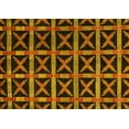 thumbnail image 1 of Ahgly Company Machine Washable Indoor Rectangle Abstract Yellow Modern Area Rugs, 2' x 3', 1 of 4