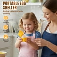 thumbnail image 3 of Egg opener, Upgrade Stainless Steel Egg Cutter Egg Cracker Tool Multifunctional Egg Cutter Multipack, 2026 New Egg Shell Separator for Raw Eggs Gadgets Cracker Tool, 3 of 7