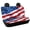 American Flag Pattern Design, variant on Uourmeti 250 Years of Freedom, Non-Slip Replacement Seat Protectors Set of 2 Waterproof All Weather Car Back Seat Cover for Auto Car Interior