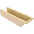 thumbnail image 5 of Ekena Millwork 6"W x 4"H x 20"L Burlington Woodgrain TimberThane Rafter Tail, Primed Tan, 5 of 6