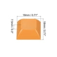 thumbnail image 2 of Unique Bargains 1U Blank Keycaps, 10 Pack Universal PBT Keyboard Replacement Accessories for MX Mechanical Keyboard, Orange, 2 of 6