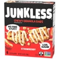 thumbnail image 2 of JUNKLESS Chewy Granola Bars, Strawberry, Less Sugar, Gluten Free, Non-GMO, Dairy Free, 1.1 oz, 6 Count, 2 of 9