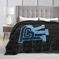 thumbnail image 4 of Uri University of Rhode Island Rams Fleece Blanket, Very Soft Microfiber Flannel Blanket for Couch Warm and Cozy for All Seasons, 4 of 6
