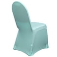 thumbnail image 4 of Your Chair Covers - Stretch Spandex Banquet Chair Cover for Wedding, Party, Birthday, Patio, etc. - Dusty Blue, 4 of 6