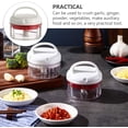 thumbnail image 4 of Mini Manual Garlic Chopper Mini Crusher Portable Vegetable Chopper Chopper Chopper Meat Cutting Machine For Garlic Ginger Onion Food, 4 of 5