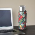 thumbnail image 5 of 20 Oz Pioneer Flower Coffee Tumbler Double Wall Insulated Stainless Steel Water Bottle | Metal Reusable Thermoses Flask with Cup Cap | Leak & Sweat Proof with Anti-Dust Lid, 5 of 7